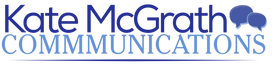 Decorative logo of Kate McGrath Communications